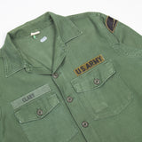 60s Vintage 3rd Pattern OG-107 Utility Shirt - Large
