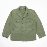 40s WW2 Vintage '45D' HBT Jacket - Large
