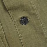 40s WW2 Vintage '45D' HBT Jacket - Medium