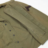 40s WW2 Vintage '45D' HBT Jacket - Medium
