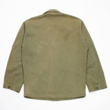 40s WW2 Vintage '45D' HBT Jacket - Medium