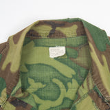 60s Vietnam War Vintage US Army ERDL Jungle Jacket - Medium