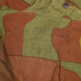 50s Vintage Italian Army Telo Mimetico Airborne Uniform Set - Large