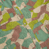 80s Czech Custom Tailored Svazarm Splinter Camo Jacket - X-Large