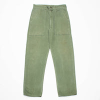 60s Vintage OG-107 Sateen Utility Trousers - 30x31