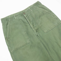 60s Vintage OG-107 Sateen Utility Trousers - 32x30