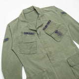 60s Vietnam War USAF Poplin Jungle Jacket - Medium