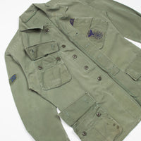 60s Vietnam War USAF Poplin Jungle Jacket - Medium