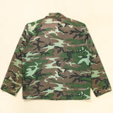 70s Vintage ERDL Camo Copy Hunting Shirt - Large