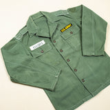 60s Vintage 1st Pattern OG-107 Utility Shirt - Small