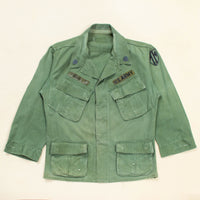 60s Vintage 'Kuhn' 18th Military Police Brigade Jungle Jacket - Medium