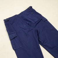 00s Vintage Royal Navy Blue FR Working Trousers - 36x33