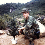 NOS 60s Vietnam War Vintage ERDL Boonie Hat - 7 1/4