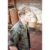 Rare 60s Vietnam War Vintage Poplin ARVN BDQ ERDL Shirt - Small