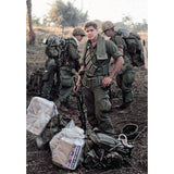 60s Vietnam War US Military Style Towel