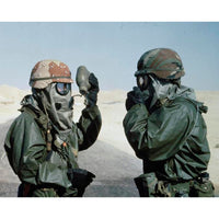 1961 Dated US Military Vietnam War ABC M17 Gas Mask & Bag