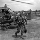 US Military Vietnam War XM28E4 Riot Control Agent Gas Mask