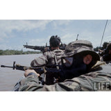 1967 Dated US Military Vietnam War ABC M17 Gas Mask & Bag