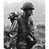 50s-60s Vietnam War USMC M1 Helmet Set