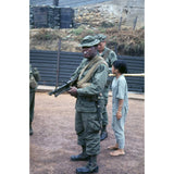 60s Vietnam War Embroidered USARV OG-107 Ripstop Boonie Hat - 7