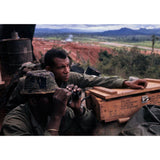 Original 60s Vietnam War Tailor-Made TDS Tigerstripe Style Boonie - Size 7