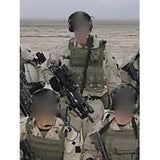 4" x 2" Black Velcro / Hook & Loop Patch