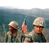 50s-60s Vietnam War USMC M1 Helmet Set