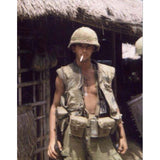 50s-60s Vietnam War USMC M1 Helmet Set