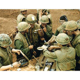 50s-60s Vietnam War USMC M1 Helmet Set