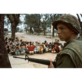 50s-60s Vietnam War USMC M1 Helmet Set