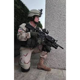 4" x 2" Black Velcro / Hook & Loop Patch