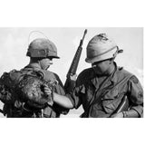 60s Vietnam War AN/PRR-9 & AN-PRT-4A Helmet Radio & Batteries Set