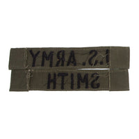 1960s US-Made Subdued Embroidered 'Smith' US Army / Name Tape Set