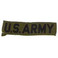 1970s US-Made Nylon Subdued US Army Branch Tape Patch