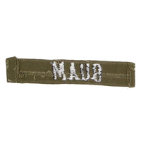 1960s Vietnamese-Made Subdued 'Quam' Name Tape Patch