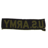 1970s US-Made Nylon Subdued US Army Branch Tape Patch