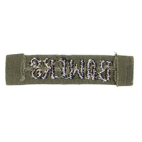 1960s Vietnamese-Made Subdued 'Bowers' Name Tape Patch