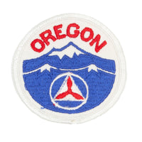 1960s Vintage US-Made Full Colour Merrowed Edge Oregon Civil Air Patrol Patch