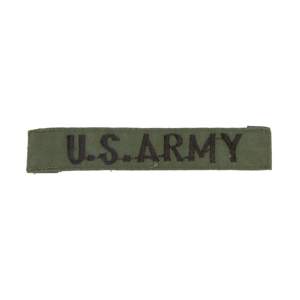 Original Vietnamese-Made Subdued Embroidered US Army Branch Tape