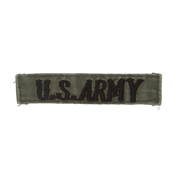 Original Vietnamese-Made Subdued Embroidered US Army Branch Tape