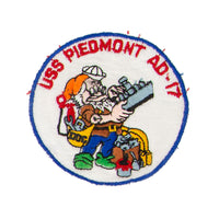 Original 1960s Vietnam Era AD-17 USS Piedmont Japanese-Made Patch