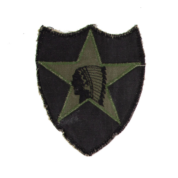 Original Korean-Made Subdued 2nd Infantry Division Patch