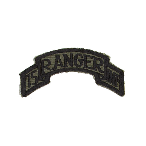 Post-Vietnam Era US-Made Subdued On Twill 75th Ranger Regiment Scroll Patch