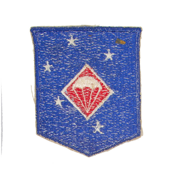 Original WW2 Era US Made Paramarine Patch Omega Militaria original-ww2-era-us-made-paramarine-patch-omega-militaria
