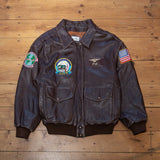 1960s Private Purchase US Navy A-2 Style Jacket - Medium