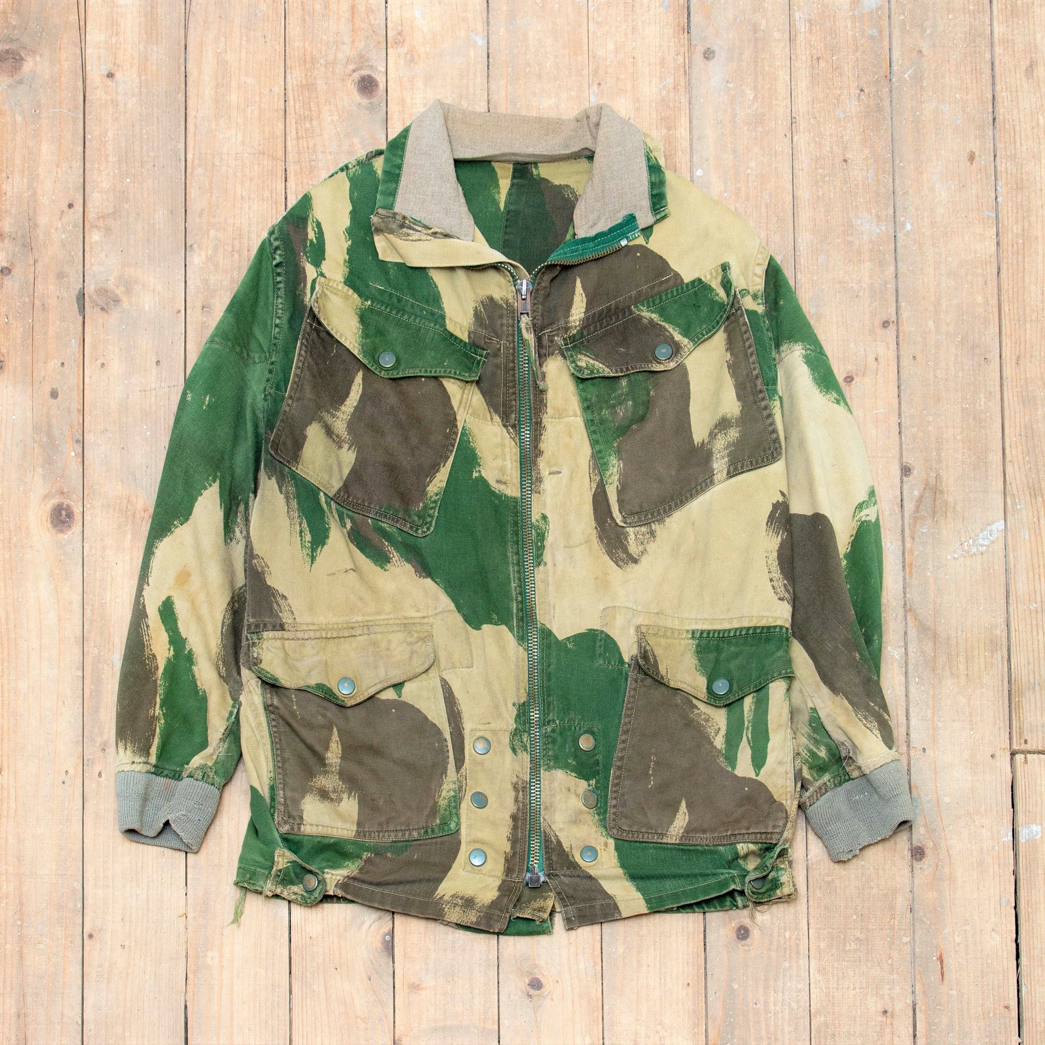 70s Vintage British Army 72 Pattern Denison Smock - Large – Omega