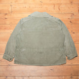 Rare 1950s Vintage Italian Army Field Jacket - X-Large