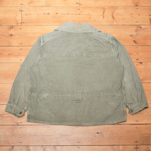 Rare 1950s Vintage Italian Army Field Jacket - X-Large – Omega