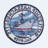 Original 1960s Vietnam Era BB-59 USS Massachusetts US-Made Patch