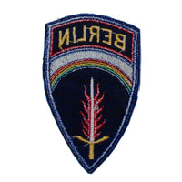 Original 1940s WW2 Era European-Made US Army USAREAR Berlin Patch